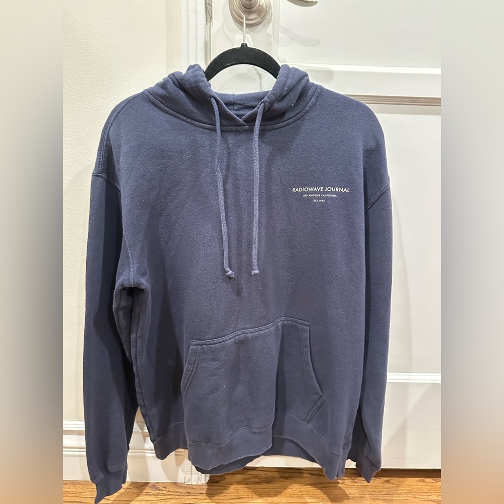 COTTON ON Men's Navy Blue Hoodie, Size L